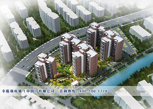 摩登7为深圳市凤林集体公寓项目提供优质电梯