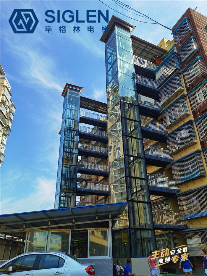 南充旧楼加装电梯工程，摩登7提升人们生活品质