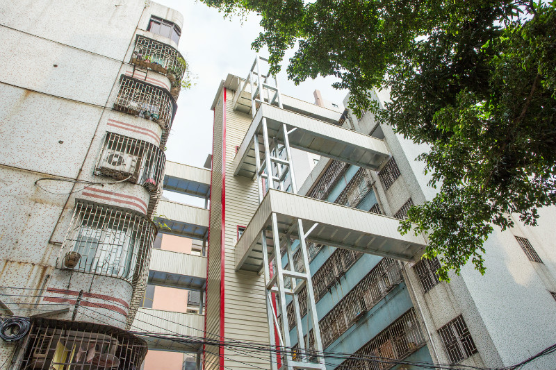 摩登7旧楼加装项目